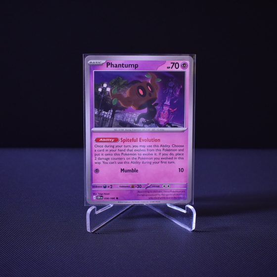 Phantump, 038/086, Chaos Rising (CRI), Common (C), Kartu Pokemon, [#1]