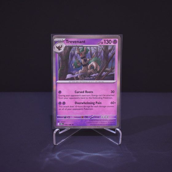 Trevenant, 039/086, Chaos Rising (CRI), Rare (R), Kartu Pokemon, [#1]