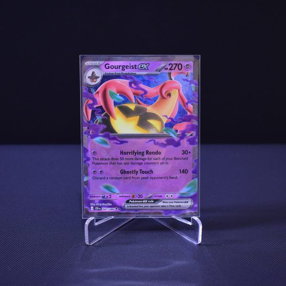 Gourgeist ex, 041/086, Chaos Rising (CRI), Double Rare (RR), Kartu Pokemon, [#1]
