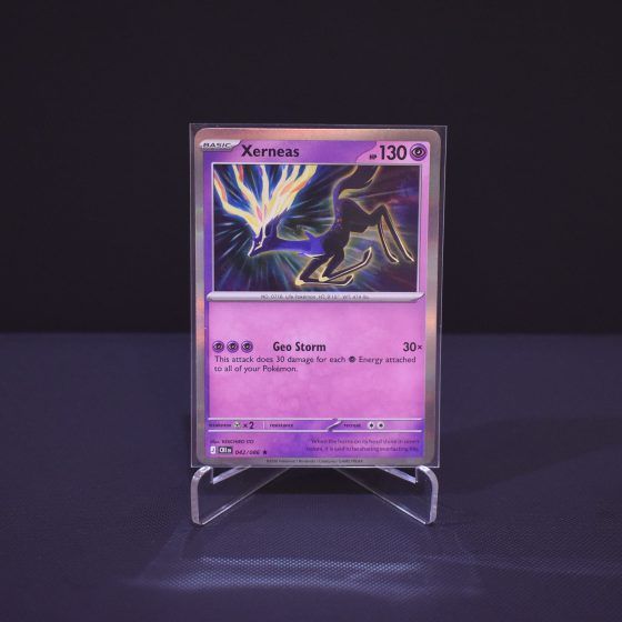 Xerneas, 042/086, Chaos Rising (CRI), Rare (R), Kartu Pokemon, [#3]