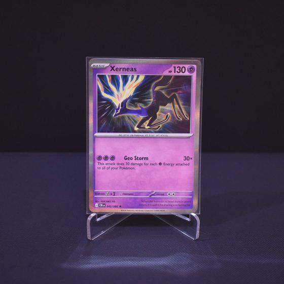 Xerneas, 042/086, Chaos Rising (CRI), Rare (R), Kartu Pokemon, [#4]