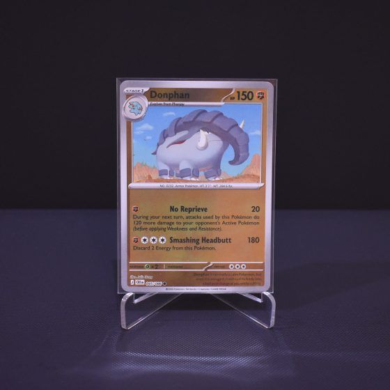 Donphan, 045/086, Chaos Rising (CRI), Reverse Holo (RH), Kartu Pokemon, [#1]