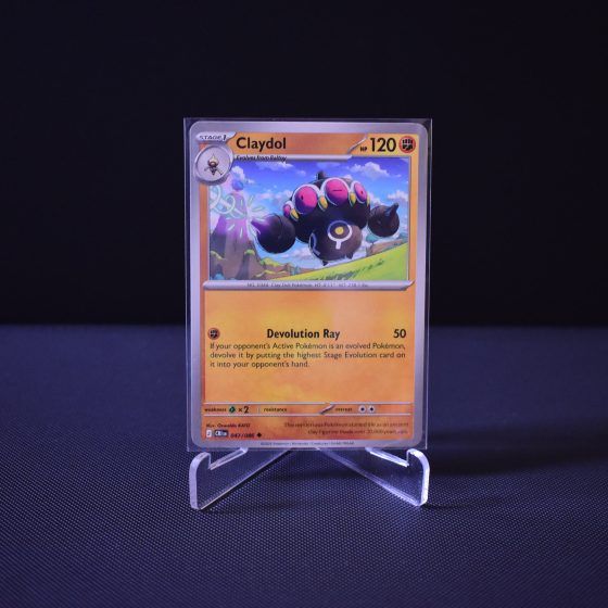 Claydol, 047/086, Chaos Rising (CRI), Uncommon (U), Kartu Pokemon, [#1]