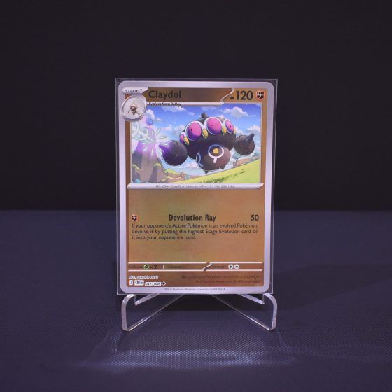 Claydol, 047/086, Chaos Rising (CRI), Reverse Holo (RH), Kartu Pokemon, [#1]