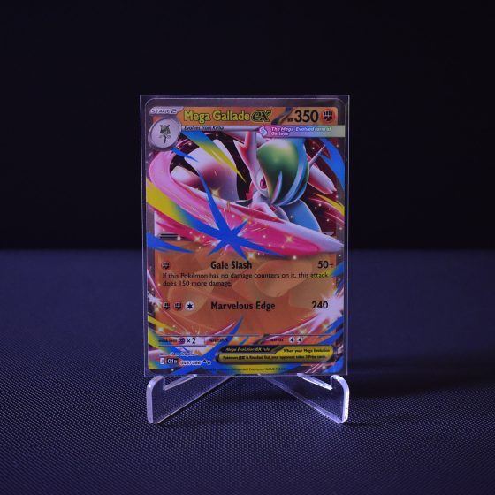 Mega Gallade ex, 048/086, Chaos Rising (CRI), Double Rare (RR), Kartu Pokemon, [#1]