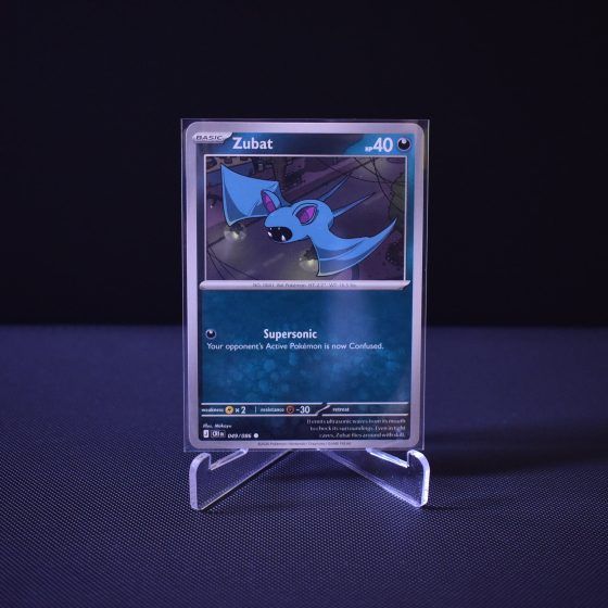 Zubat, 049/086, Chaos Rising (CRI), Common (C), Kartu Pokemon, [#1]