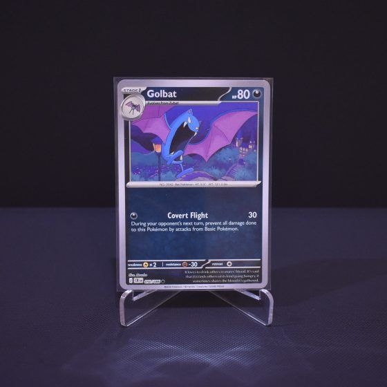 Golbat, 050/086, Chaos Rising (CRI), Reverse Holo (RH), Kartu Pokemon, [#1]