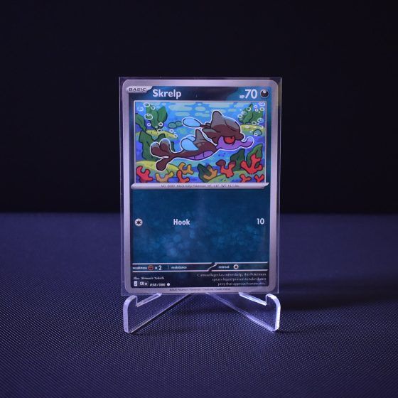 Skrelp, 058/086, Chaos Rising (CRI), Common (C), Kartu Pokemon, [#1]