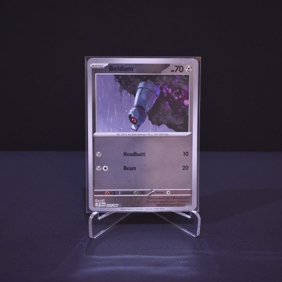 Beldum, 059/086, Chaos Rising (CRI), Reverse Holo (RH), Kartu Pokemon, [#1]