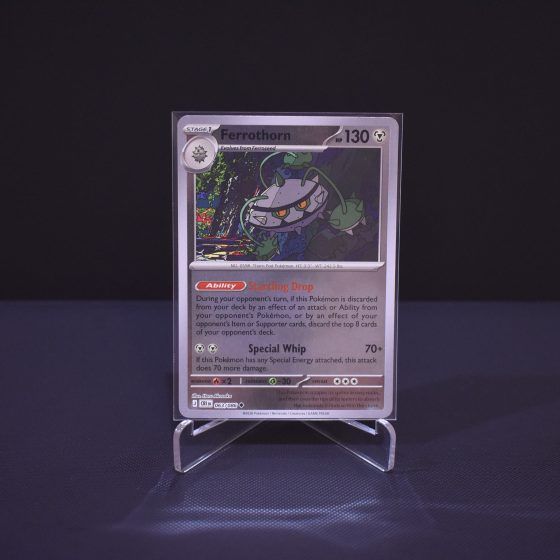 Ferrothorn, 063/086, Chaos Rising (CRI), Reverse Holo (RH), Kartu Pokemon, [#1]