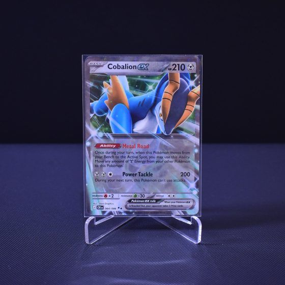 Cobalion ex, 064/086, Chaos Rising (CRI), Double Rare (RR), Kartu Pokemon, [#1]