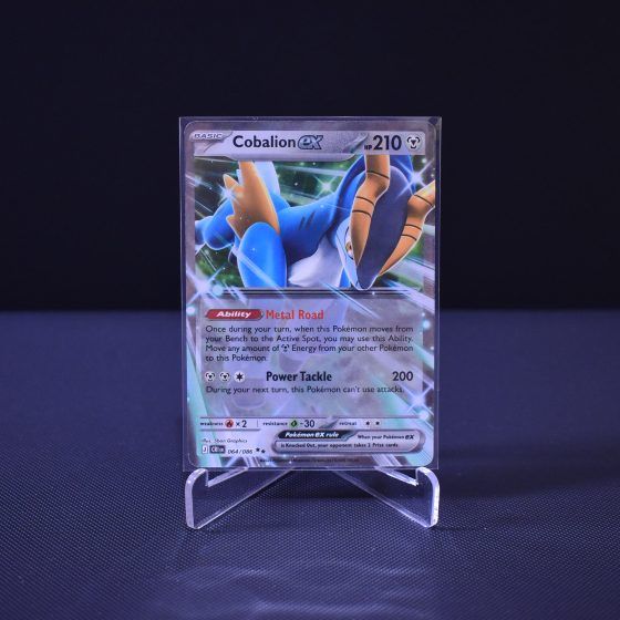 Cobalion ex, 064/086, Chaos Rising (CRI), Double Rare (RR), Kartu Pokemon, [#3]