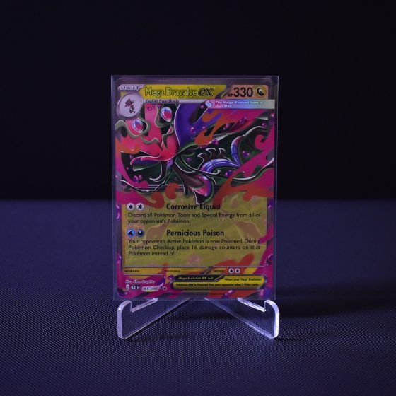 Mega Dragalge ex, 065/086, Chaos Rising (CRI), Double Rare (RR), Kartu Pokemon, [#1]