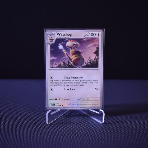 Watchog, 071/086, Chaos Rising (CRI), Common (C), Kartu Pokemon, [#1]