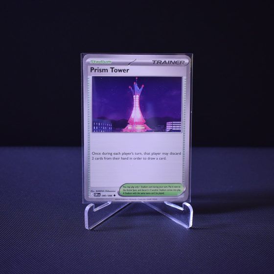 Prism Tower, 080/086, Chaos Rising (CRI), Uncommon (U), Kartu Pokemon, [#2]
