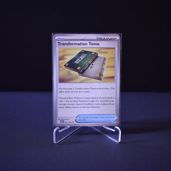 Transformation Tome, 083/086, Chaos Rising (CRI), Uncommon (U), Kartu Pokemon, [#1]
