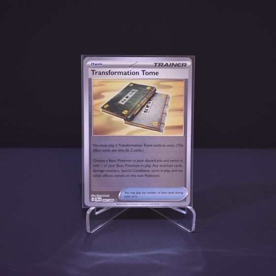 Transformation Tome, 083/086, Chaos Rising (CRI), Reverse Holo (RH), Kartu Pokemon, [#1]
