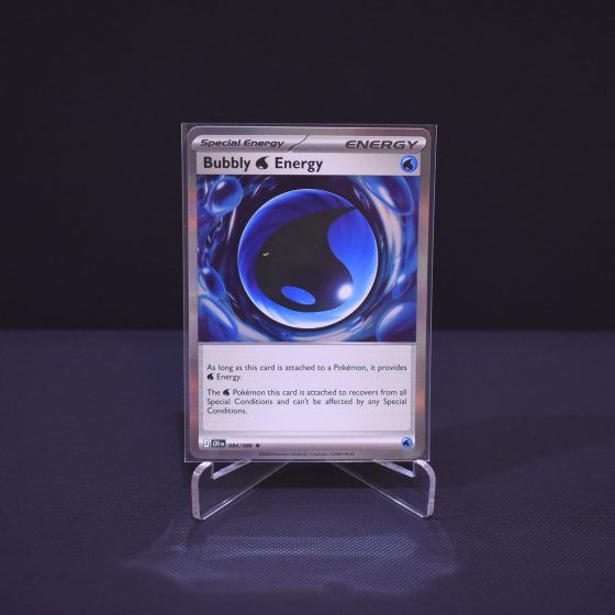 Bubbly W Energy, 084/086, Chaos Rising (CRI), Rare (R), Kartu Pokemon, [#1]