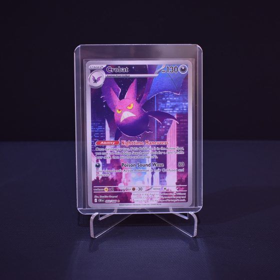 Crobat, 093/086, Chaos Rising (CRI), Illustration Rare (IR), Kartu Pokemon, [#1]