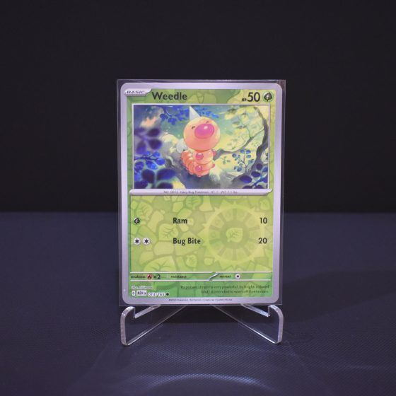 Weedle, 013/165, Scarlet & Violet 151 (MEW), Reverse Holo (RH), Kartu Pokemon, [#1]