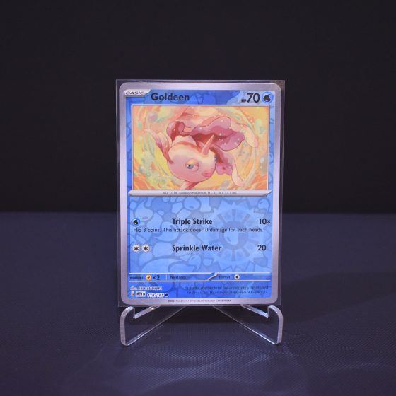 Goldeen, 118/165, Scarlet & Violet 151 (MEW), Reverse Holo (RH), Kartu Pokemon, [#1]