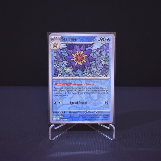 Starmie, 121/165, Scarlet & Violet 151 (MEW), Reverse Holo (RH), Kartu Pokemon, [#1]
