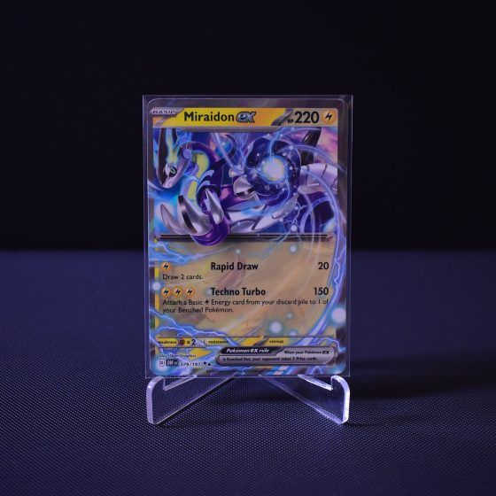 Miraidon ex, 079/197, Obsidian Flames (OBF), Double Rare (RR), Kartu Pokemon, [#1]