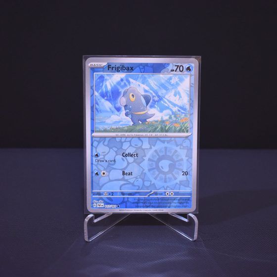 Frigibax, 017/091, Paldean Fates (PAF), Reverse Holo (RH), Kartu Pokemon, [#1]