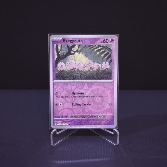 Exeggcute, 023/091, Paldean Fates (PAF), Reverse Holo (RH), Kartu Pokemon, [#1]