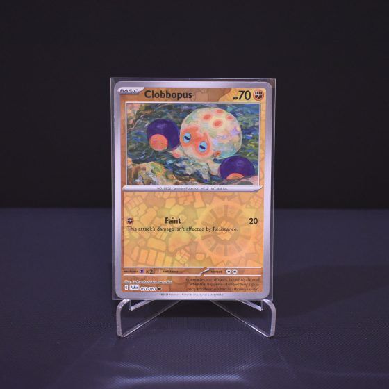 Clobbopus, 051/091, Paldean Fates (PAF), Reverse Holo (RH), Kartu Pokemon, [#1]