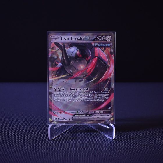 Iron Treads ex, 066/091, Paldean Fates (PAF), Double Rare (RR), Kartu Pokemon, [#2]