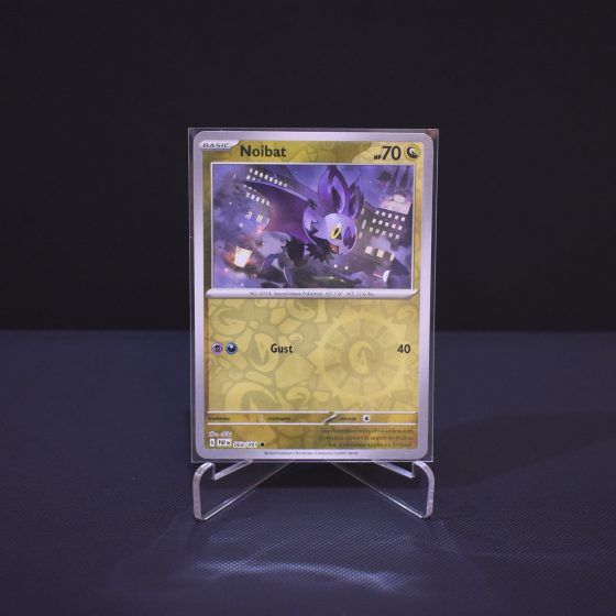 Noibat, 068/091, Paldean Fates (PAF), Reverse Holo (RH), Kartu Pokemon, [#1]