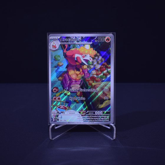 Crocalor, 202/193, Paldea Evolved (PAL), Illustration Rare (IR), Kartu Pokemon, [#1]