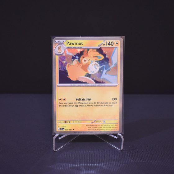 Pawmot, 034/094, Phantasmal Flames (PFL), Rare (R), Kartu Pokemon, [#1]