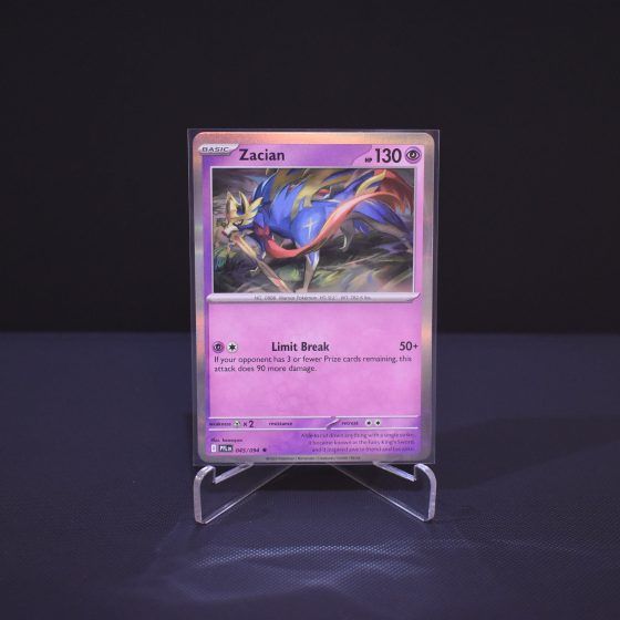 Zacian, 045/094, Phantasmal Flames (PFL), Rare (R), Kartu Pokemon, [#2]