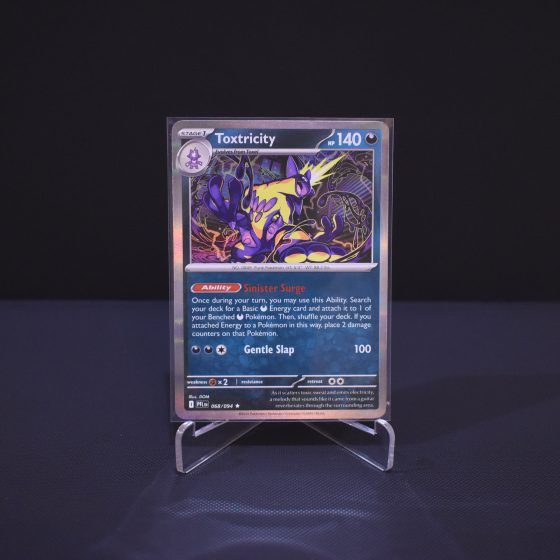Toxtricity, 068/094, Phantasmal Flames (PFL), Rare (R), Kartu Pokemon, [#1]
