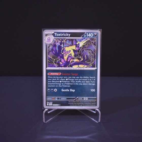Toxtricity, 068/094, Phantasmal Flames (PFL), Reverse Holo (RH), Kartu Pokemon, [#1]