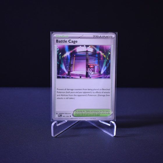 Battle Cage, 085/094, Phantasmal Flames (PFL), Uncommon (U), Kartu Pokemon, [#1]