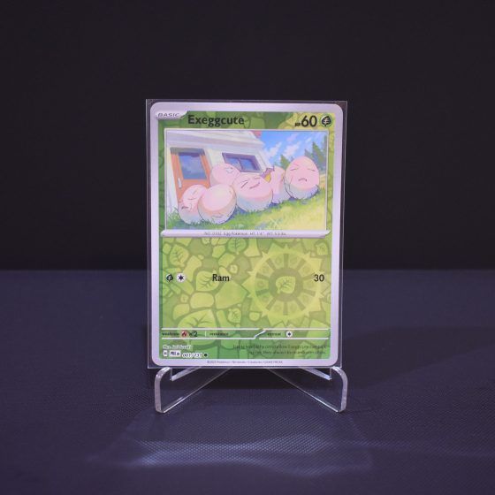 Exeggcute, 001/131, Prismatic Evolutions (PRE), Reverse Holo (RH), Kartu Pokemon, [#2]
