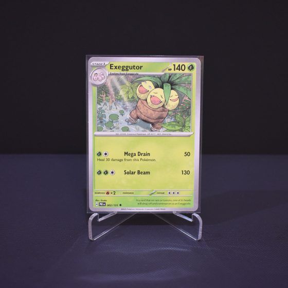 Exeggutor, 002/131, Prismatic Evolutions (PRE), Uncommon (U), Kartu Pokemon, [#1]