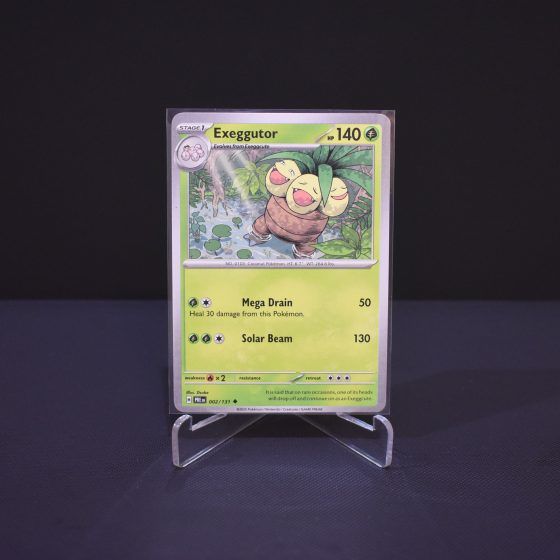 Exeggutor, 002/131, Prismatic Evolutions (PRE), Uncommon (U), Kartu Pokemon, [#2]