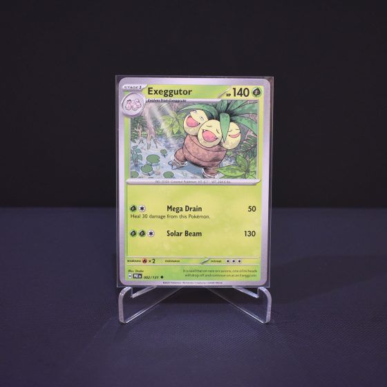 Exeggutor, 002/131, Prismatic Evolutions (PRE), Uncommon (U), Kartu Pokemon, [#3]