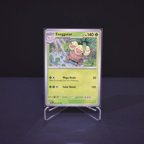 Exeggutor, 002/131, Prismatic Evolutions (PRE), Uncommon (U), Kartu Pokemon, [#4]