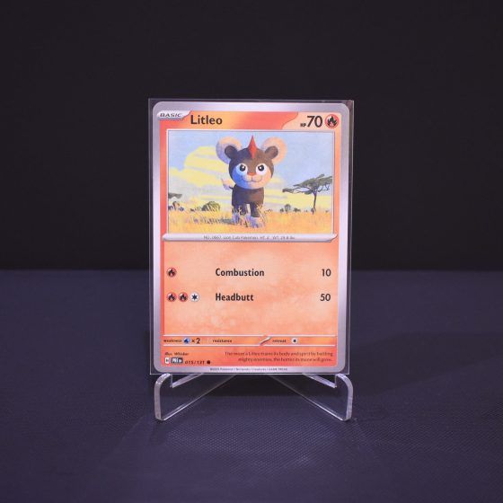 Litleo, 015/131, Prismatic Evolutions (PRE), Common (C), Kartu Pokemon, [#1]