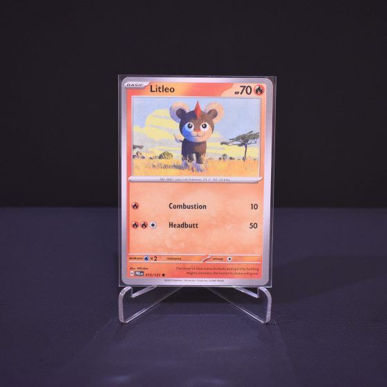 Litleo, 015/131, Prismatic Evolutions (PRE), Common (C), Kartu Pokemon, [#2]