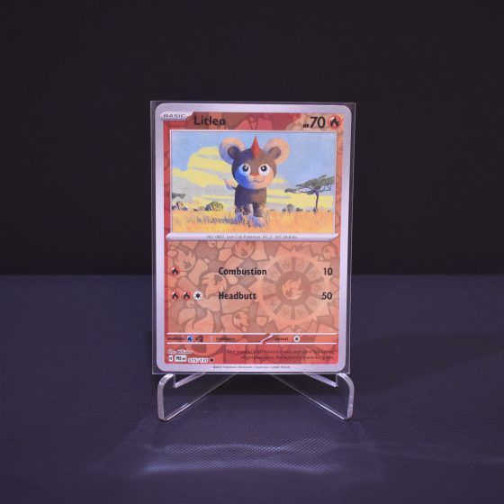 Litleo, 015/131, Prismatic Evolutions (PRE), Reverse Holo (RH), Kartu Pokemon, [#1]