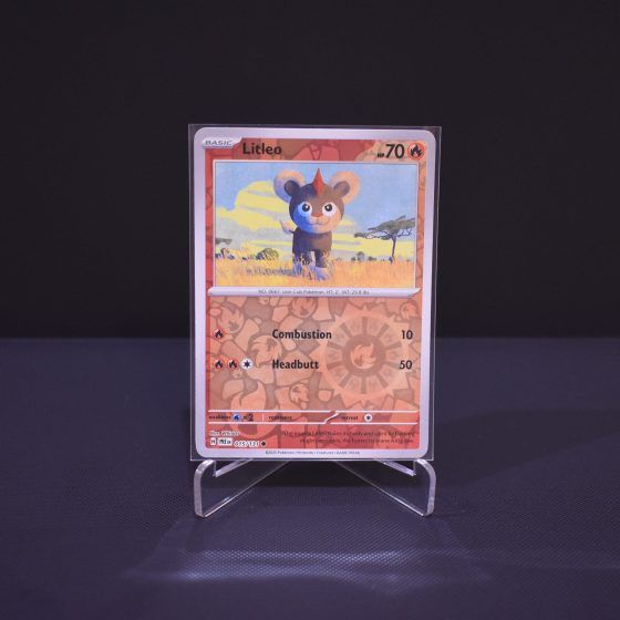 Litleo, 015/131, Prismatic Evolutions (PRE), Reverse Holo (RH), Kartu Pokemon, [#4]
