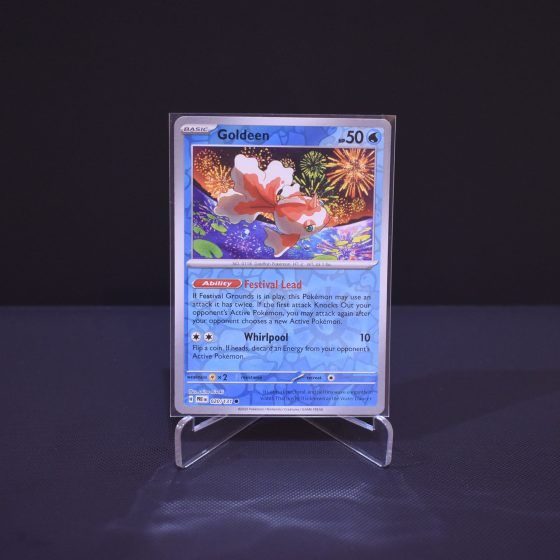 Goldeen, 020/131, Prismatic Evolutions (PRE), Reverse Holo (RH), Kartu Pokemon, [#1]