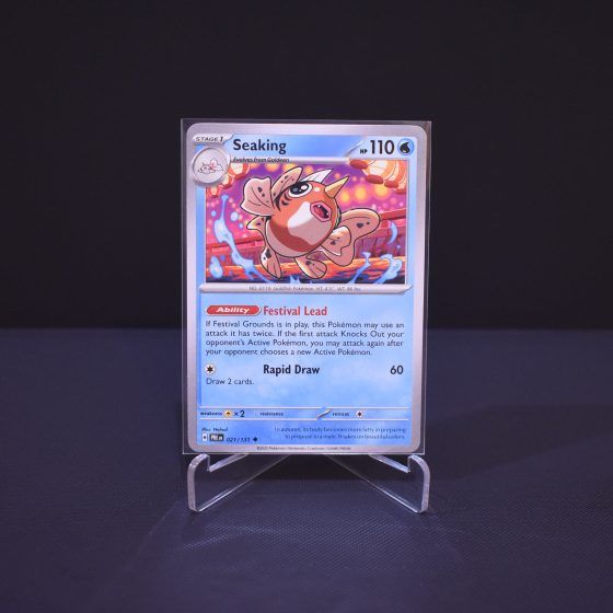 Seaking, 021/131, Prismatic Evolutions (PRE), Uncommon (U), Kartu Pokemon, [#1]