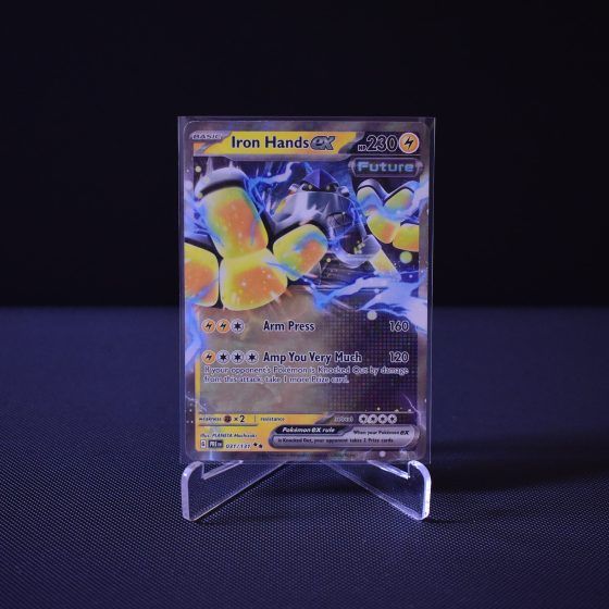 Iron Hands ex, 031/131, Prismatic Evolutions (PRE), Double Rare (RR), Kartu Pokemon, [#1]